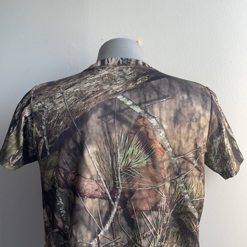 Camouflage T Shirt Mossy Oak Medium - Picture 4 of 9